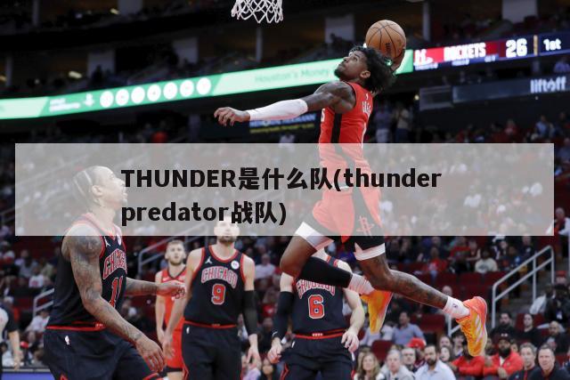 THUNDER是什么队(thunder predator战队)